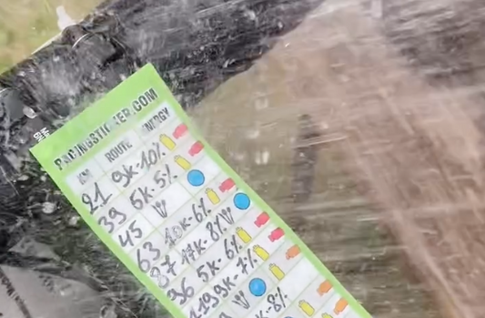 Never Lose Your Notes Again: Why Pacing Sticker Is Every Cyclist’s Solution