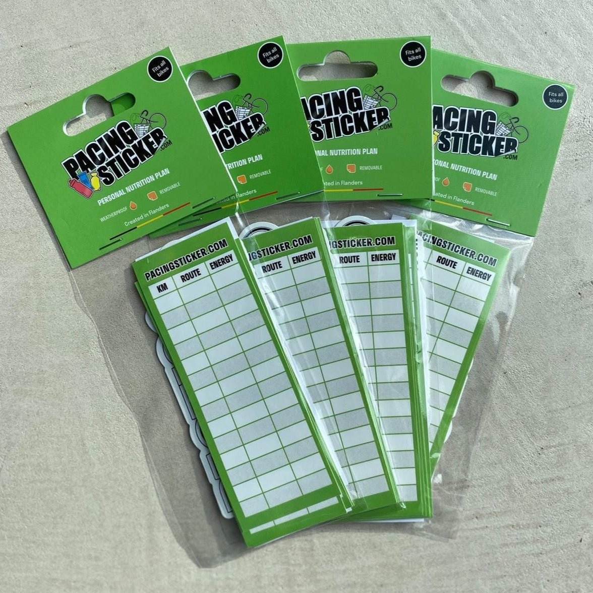 Blank Package - Pacing Sticker